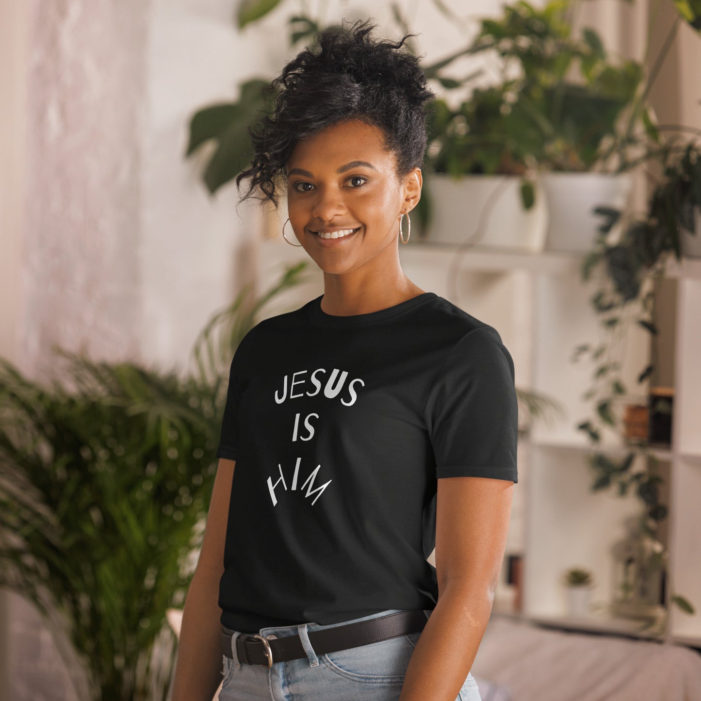 Jesus is Him Short-Sleeve Unisex T-Shirt