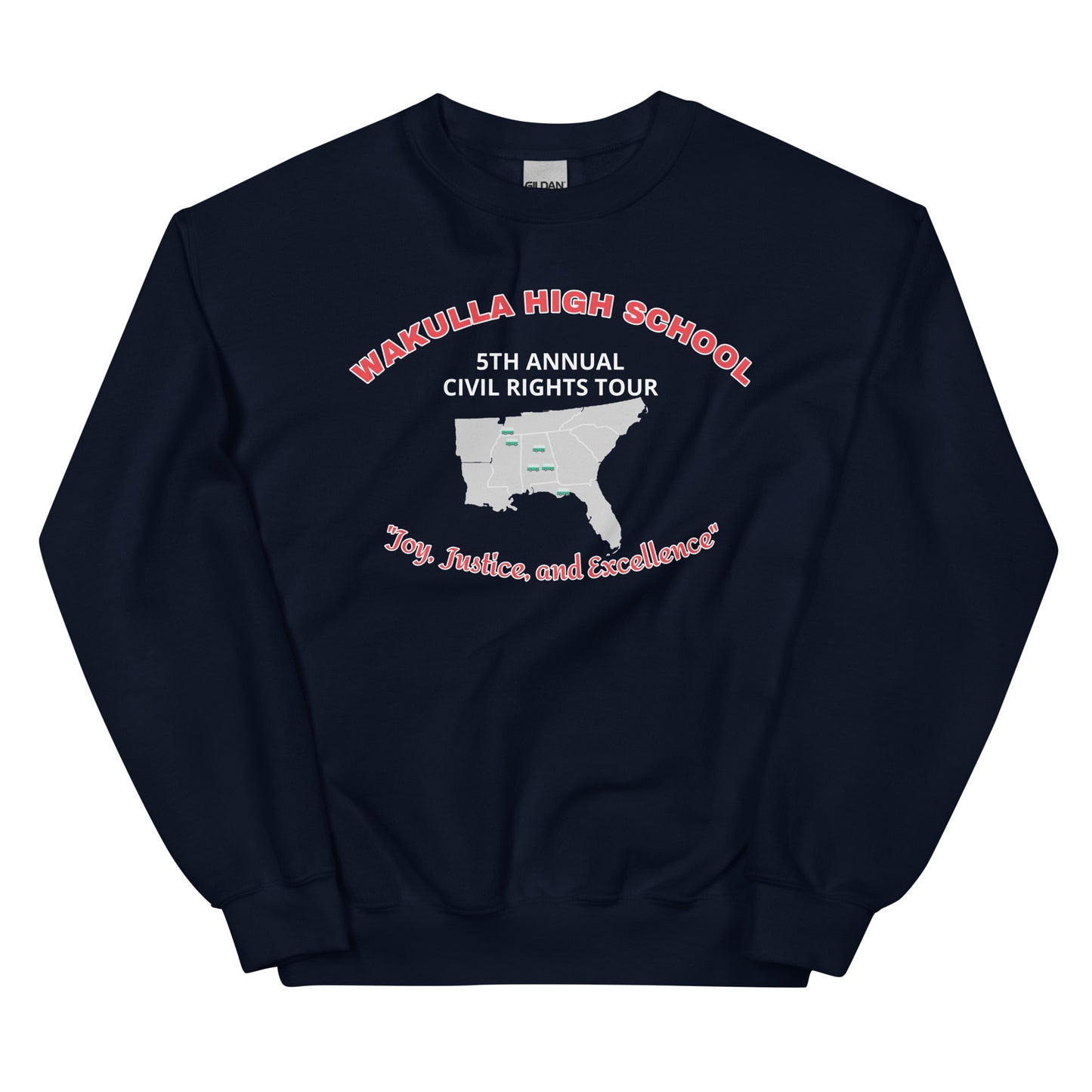 CIVIL RIGHTS TOUR Unisex Sweatshirt