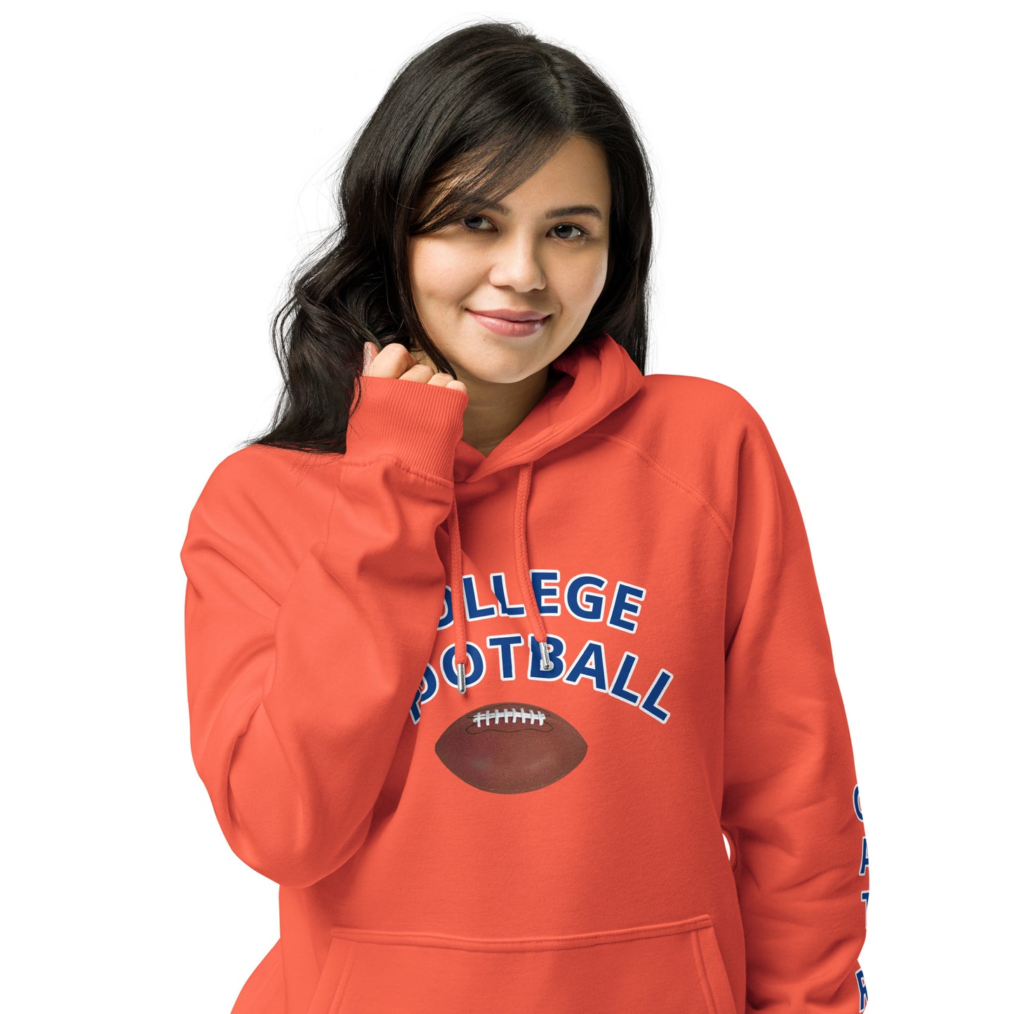 College Football / Gators Unisex eco raglan hoodie