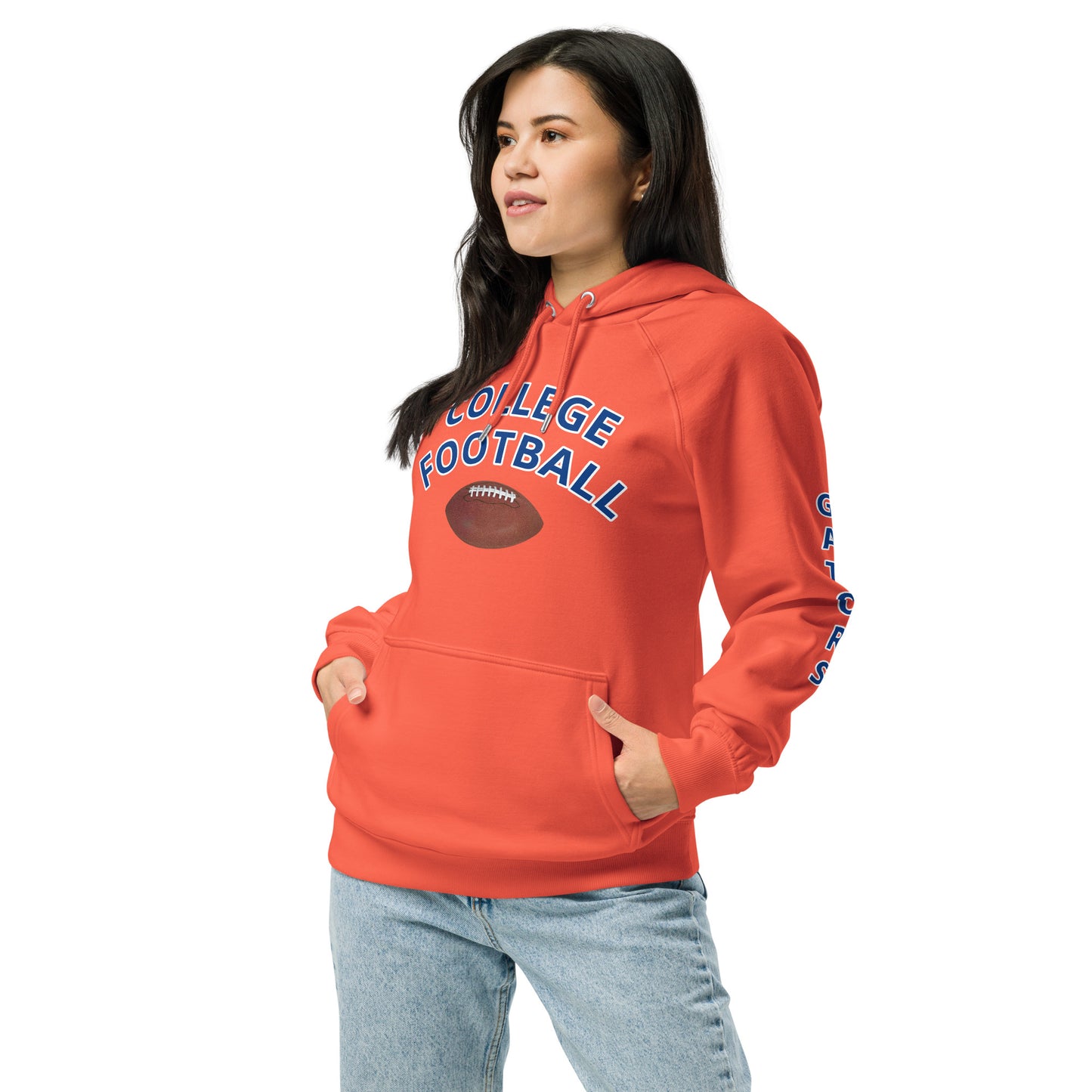 College Football / Gators Unisex eco raglan hoodie