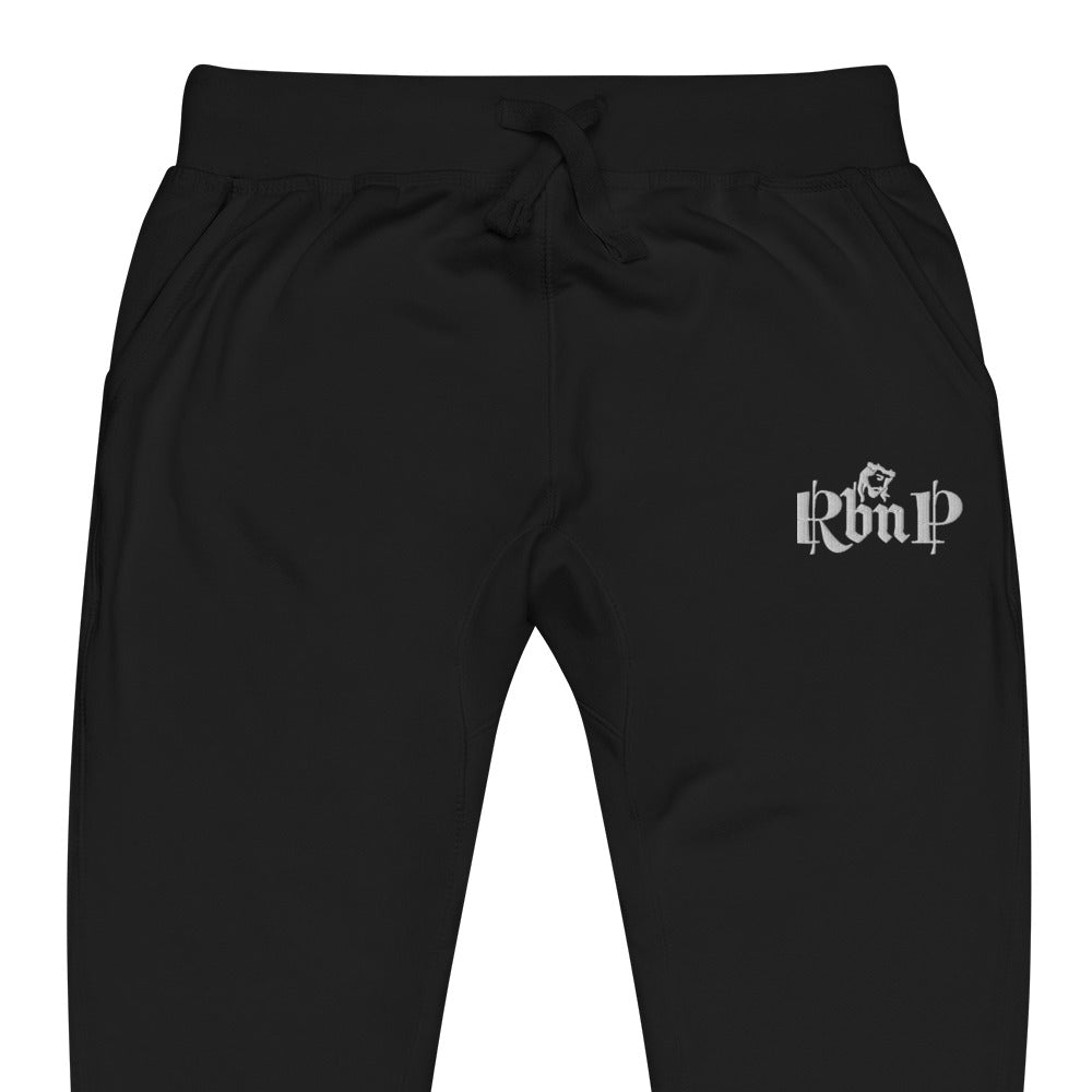 RbnP Embroidered Unisex fleece sweatpants