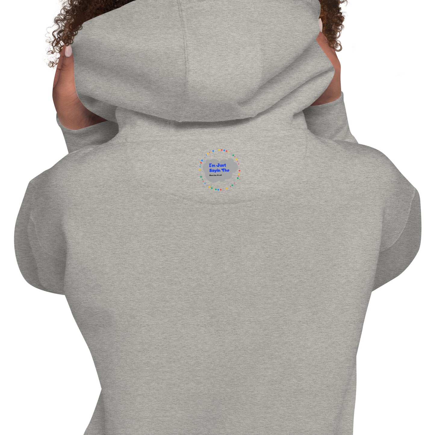 Ladies College Football/Bae Unisex Hoodie