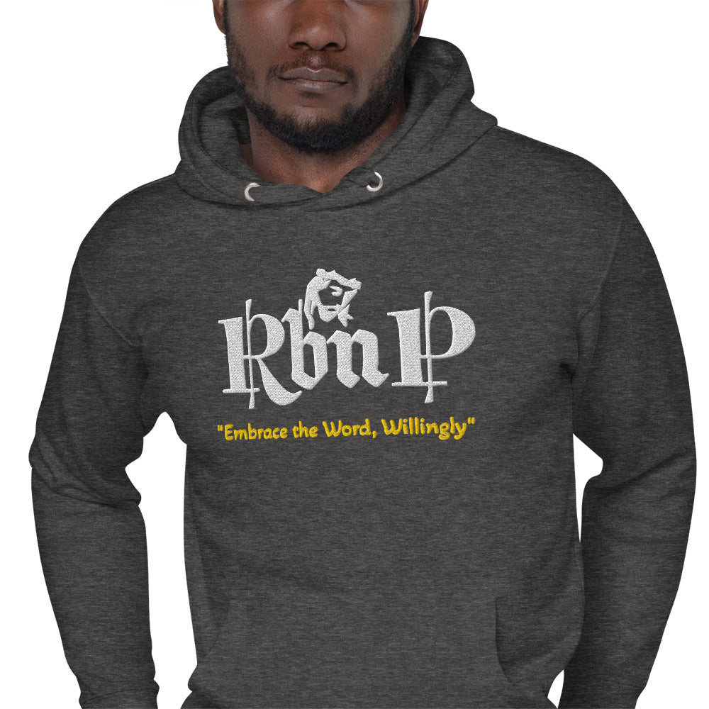 RbnP Embroidered Quote Unisex Hoodie