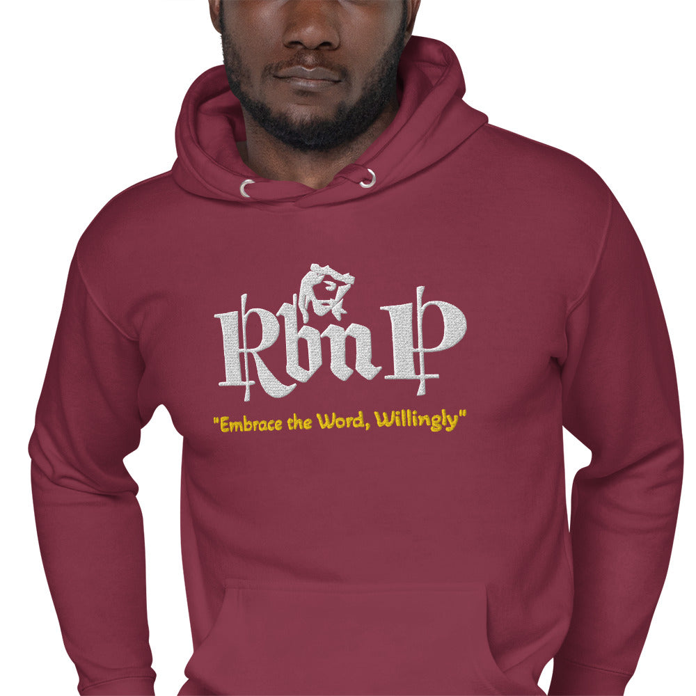 RbnP Embroidered Quote Unisex Hoodie