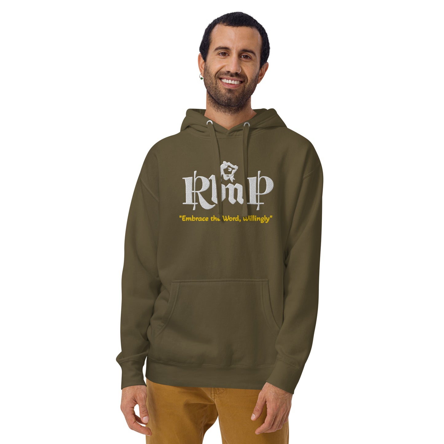 RbnP Embroidered Quote Unisex Hoodie