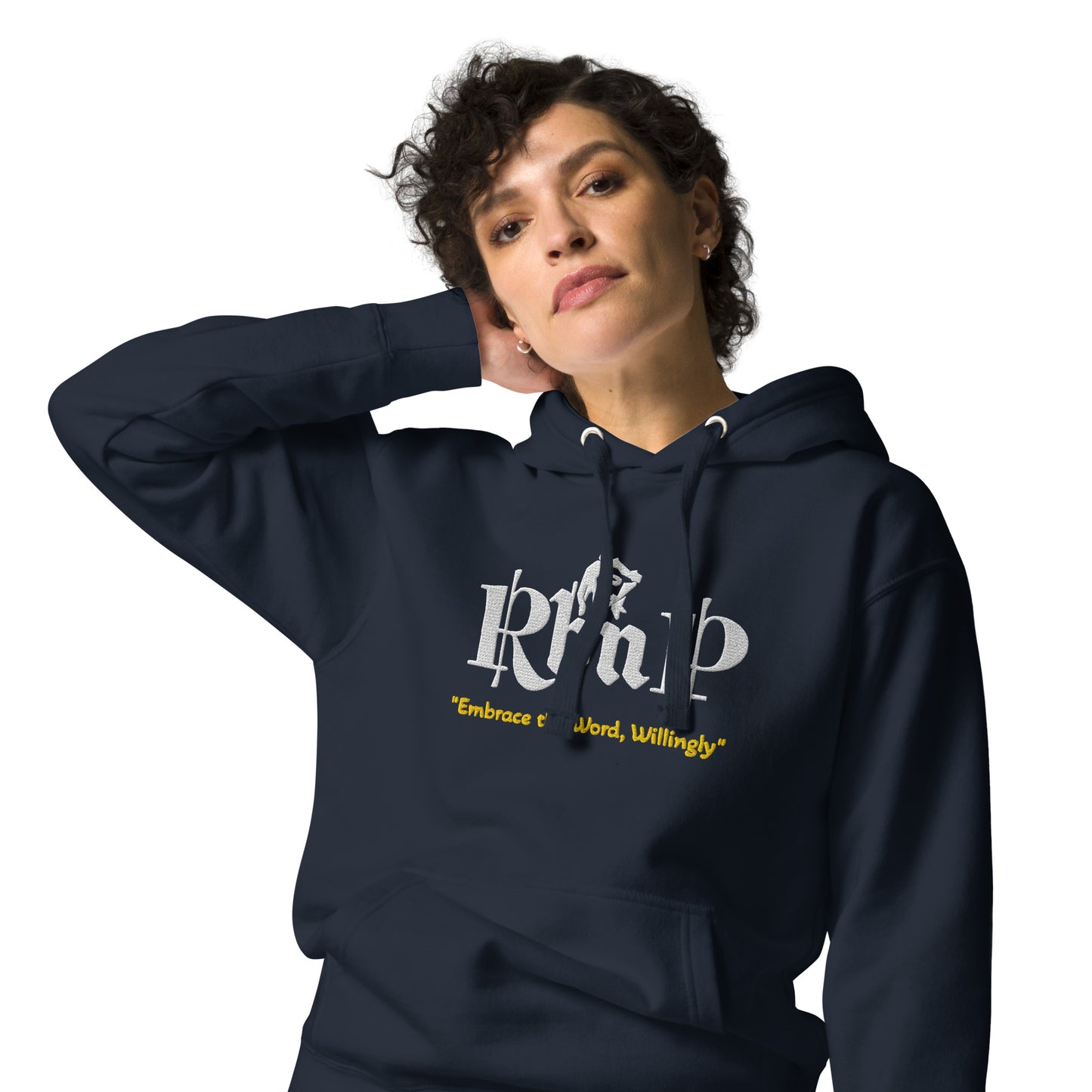 RbnP Embroidered Quote Unisex Hoodie