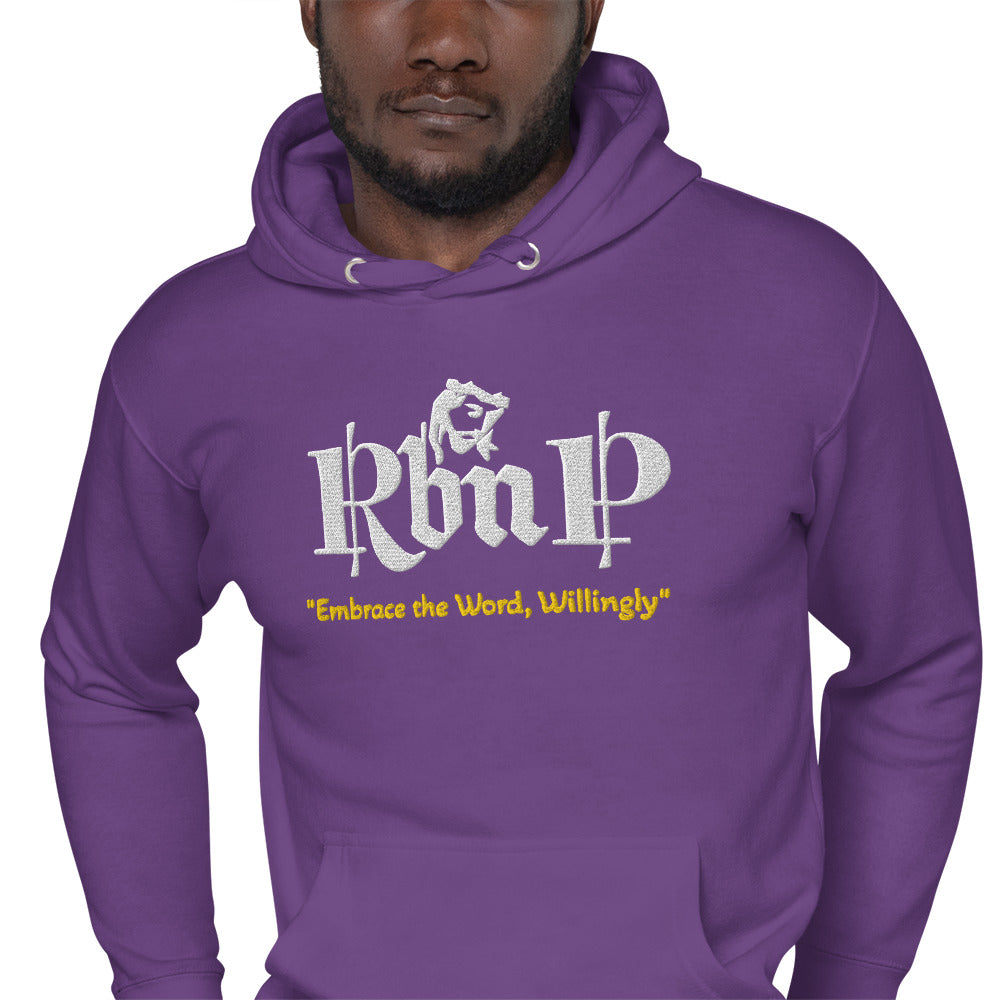 RbnP Embroidered Quote Unisex Hoodie