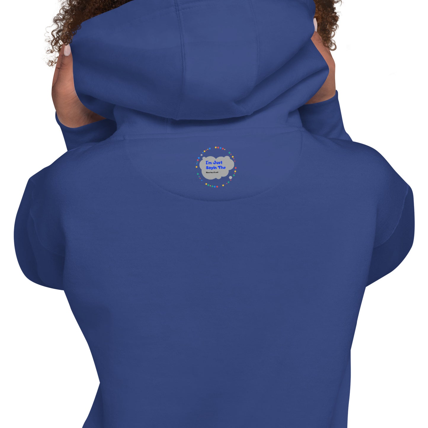 Ladies College Football/Bae Unisex Hoodie