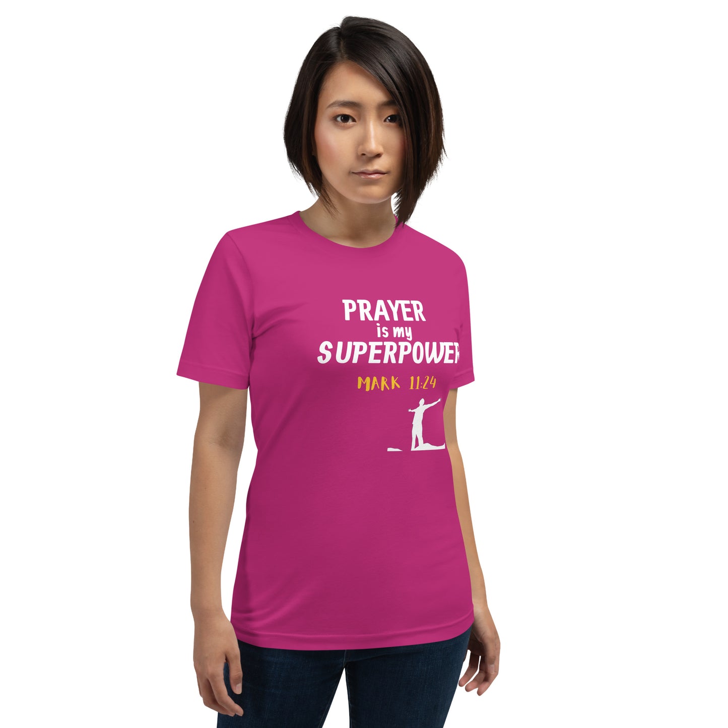 Prayer is My Superpower Unisex t-shirt