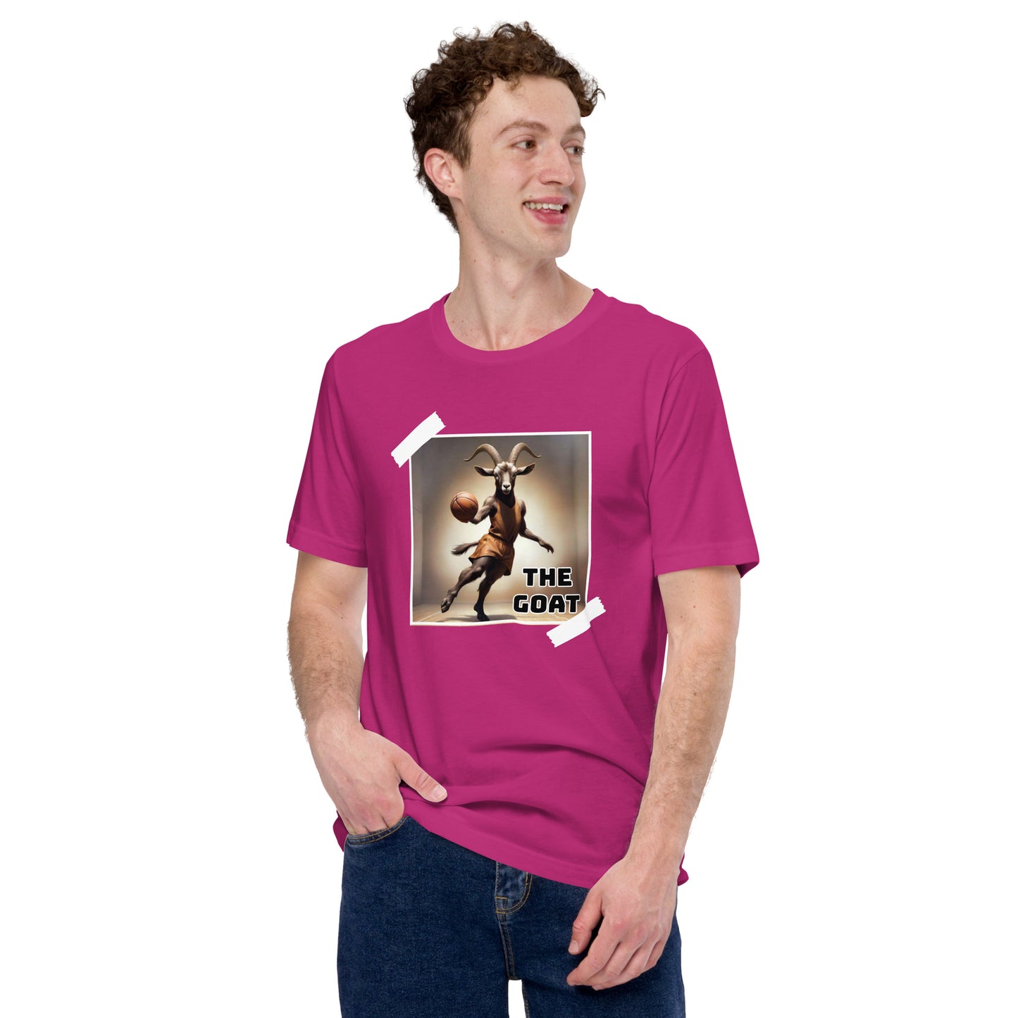 Basketball GOAT Unisex t-shirt