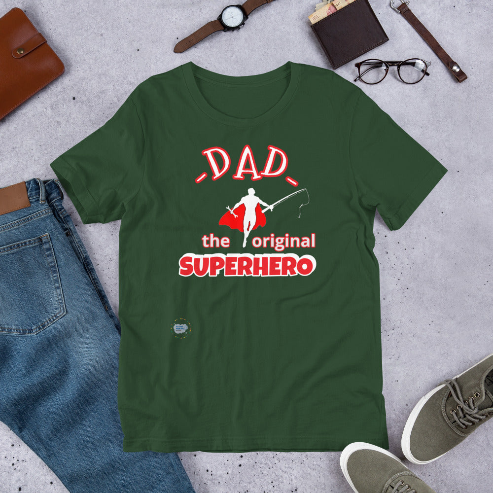 Dad, Flying Original Superhero-Men's T-Shirt