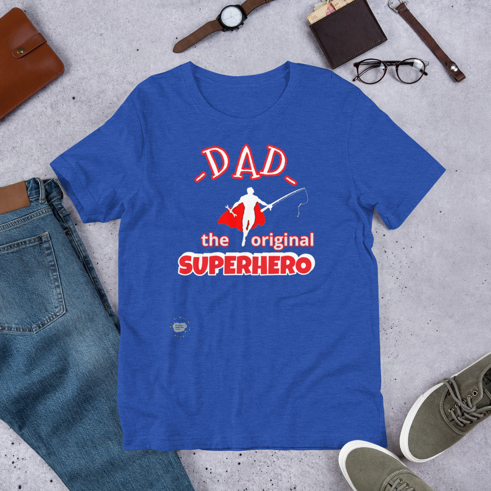 Dad, Flying Original Superhero-Men's T-Shirt