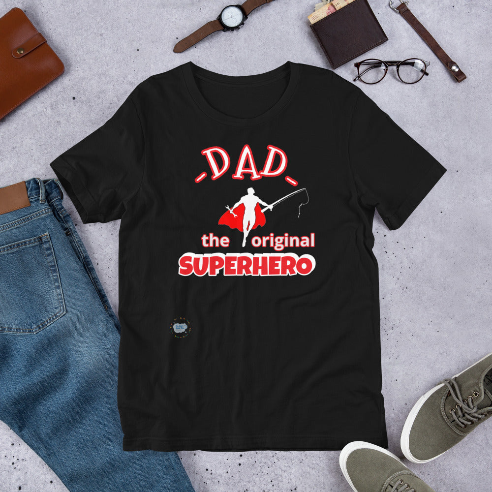 Dad, Flying Original Superhero-Men's T-Shirt