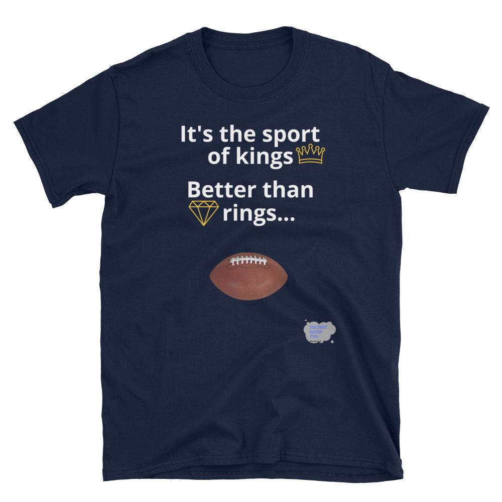 Sport of Kings, Football Short-Sleeve Unisex T-Shirt