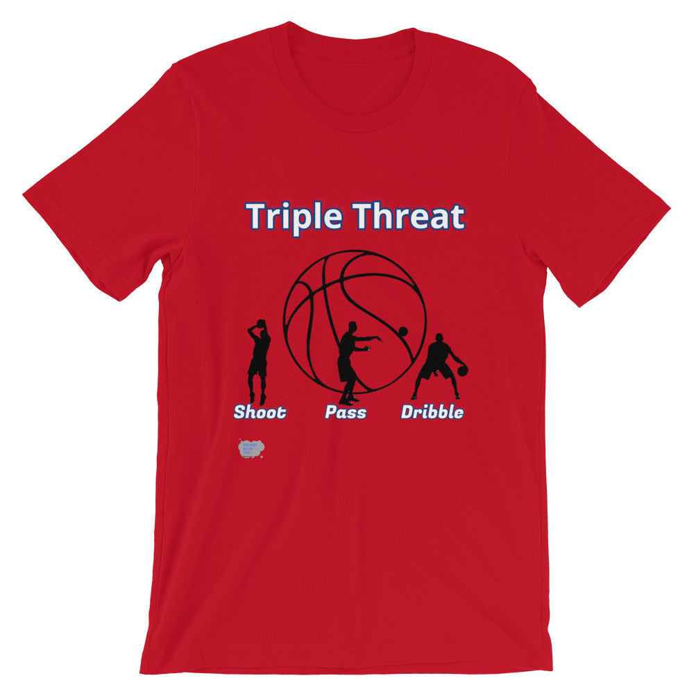 Triple Threat- Unisex T-Shirt