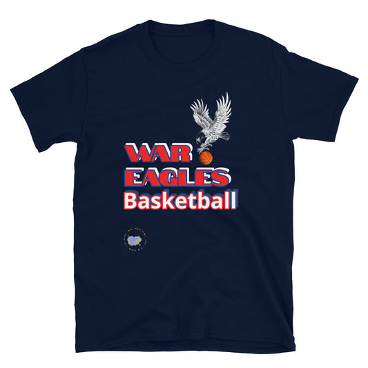 War Eagle Basketball Short-Sleeve Unisex T-Shirt