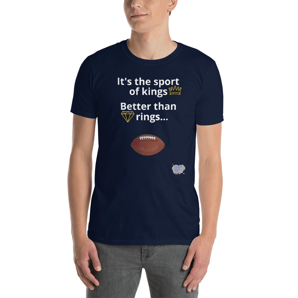 Sport of Kings, Football Short-Sleeve Unisex T-Shirt