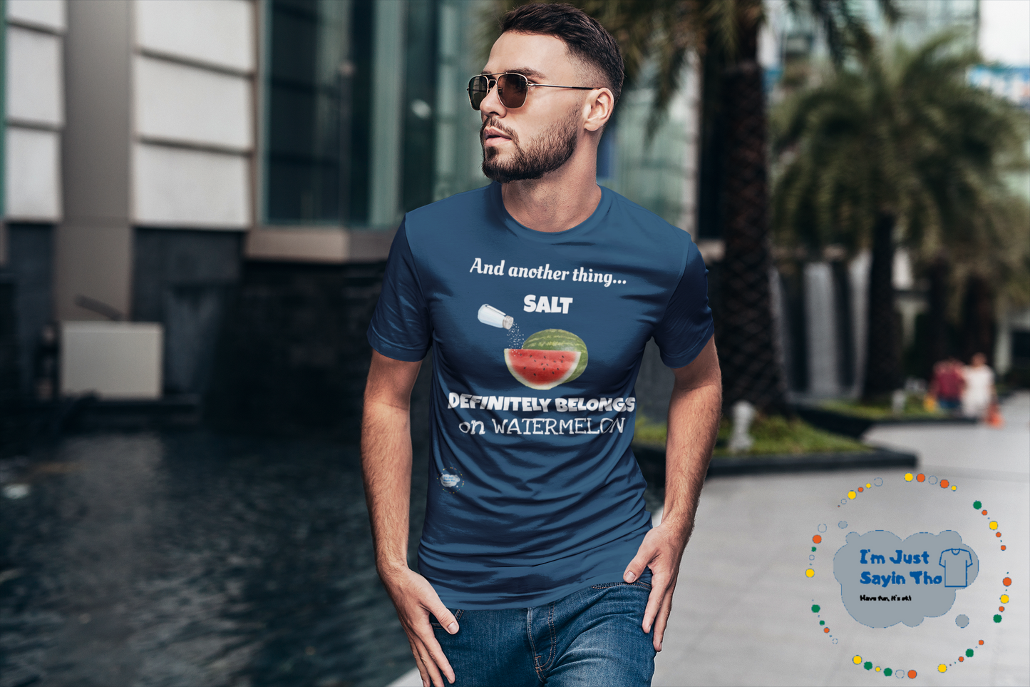 Salt on Watermelon-Unisex T-Shirt