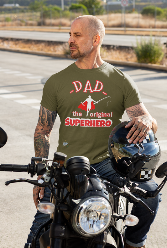 Dad, Flying Original Superhero-Men's T-Shirt